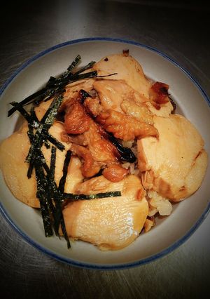 炙り鶏の、鳥めし！❨(@≧↺≦@)❩wノ-レシピのメイン写真