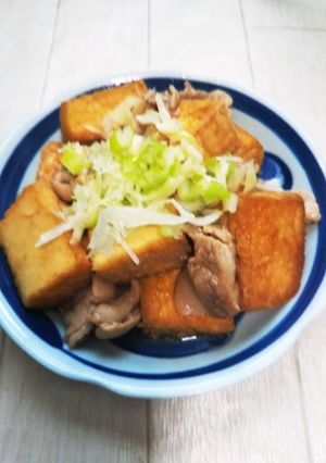 厚揚げの焼いたの-レシピのメイン写真