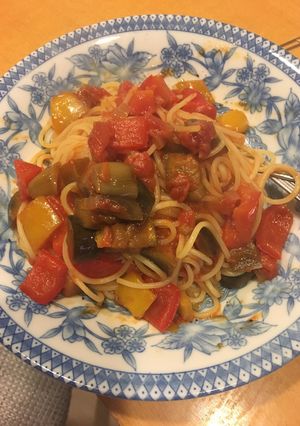 ZENBヌードルでラタトゥーユパスタ-レシピのメイン写真