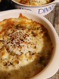 カレー混ぜご飯eggチーズ焼き-レシピのメイン写真