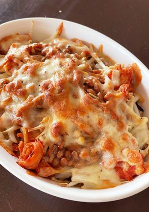 ★美活★トースターで納豆キムチ玄米ドリア-レシピのメイン写真