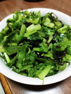 間引き大根葉の塩昆布あえ-レシピのメイン写真