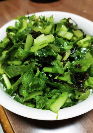 間引き大根葉の塩昆布あえ-レシピのメイン写真