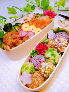女子学生のお弁当(2023.1.18)-レシピのメイン写真