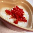 正月明けに☆蜂蜜ヨーグルトにチョロギ乗せ