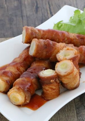 安土信長ねぎのジューシー肉巻き-レシピのメイン写真