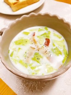 レタスのミルクスープ-レシピのメイン写真