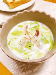 レタスのミルクスープ-レシピのメイン写真