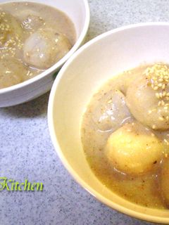 里芋の胡麻味噌煮-レシピのメイン写真