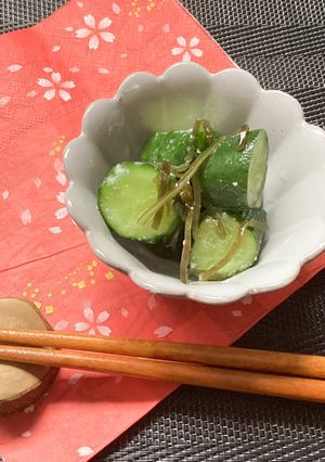 簡単！きゅうりの塩麹漬け-レシピのメイン写真