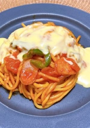 濃厚チーズナポリタン-レシピのメイン写真