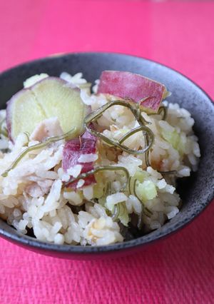 さつまいもの昆布ごはん-レシピのメイン写真