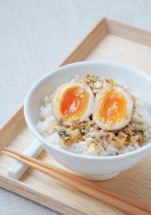 やみつき黒酢味玉-レシピのメイン写真