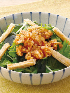 わかめとサクサク油揚げの香味サラダ-レシピのメイン写真