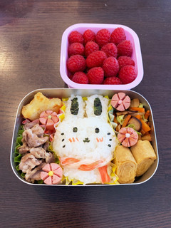 ウサギ弁当☆幼稚園保温庫用☆2歳11ヶ月-レシピのメイン写真
