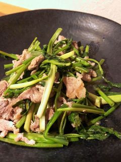 豚肉と芹の炒め物-レシピのメイン写真