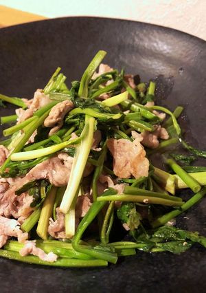 豚肉と芹の炒め物-レシピのメイン写真