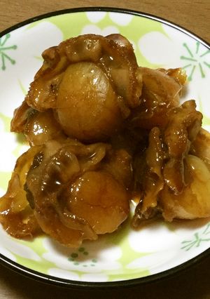 ベビーホタテの時雨煮-レシピのメイン写真