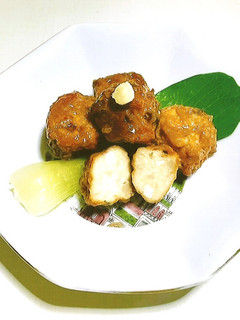 【リメイク】余ったおでんであんかけ肉団子-レシピのメイン写真