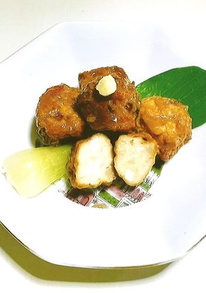 【リメイク】余ったおでんであんかけ肉団子-レシピのメイン写真