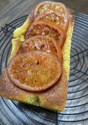 ブラッドオレンジのパウンドケーキ-レシピのメイン写真