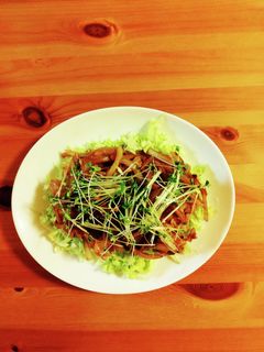 春キャベツと豚肉の生姜炒め-レシピのメイン写真