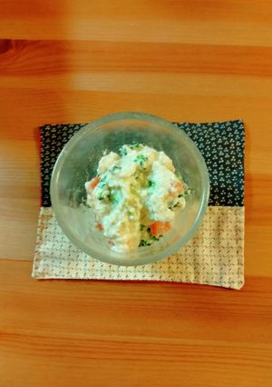 ブロッコリーとトマトの変わり白和え-レシピのメイン写真