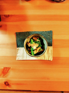 小松菜と薄揚げの醤油焼き-レシピのメイン写真