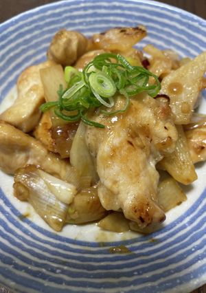 長芋と胸肉のオイスターソース炒め-レシピのメイン写真