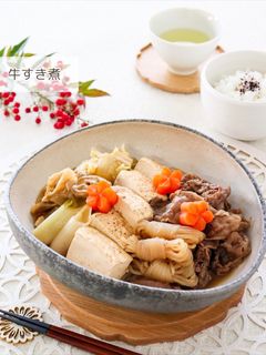 牛すき煮-レシピのメイン写真