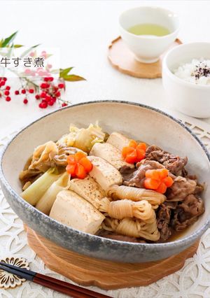 牛すき煮-レシピのメイン写真