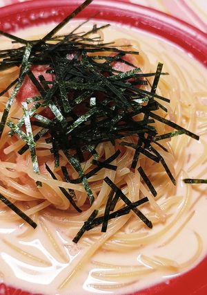 少し洋風な明太子パスタ-レシピのメイン写真
