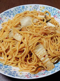 自家製キムチパスタ お手軽パスタ-レシピのメイン写真