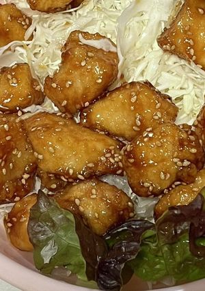 鶏むね肉の唐揚げ 甘だれ-レシピのメイン写真