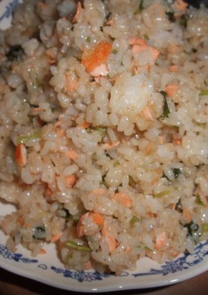 鮭と高菜の絶品チャーハン☆-レシピのメイン写真