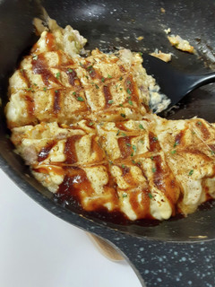 野菜たっぷり!我が家のお好み焼き-レシピのメイン写真