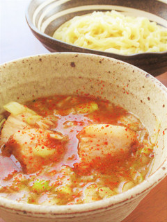 【 豚ばら辛つけ麺 】-レシピのメイン写真