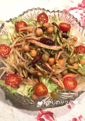 もやしのカレー風味サラダ♪-レシピのメイン写真