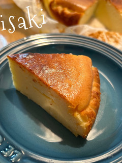 混ぜて焼くだけ☆酒粕チーズケーキ-レシピのメイン写真