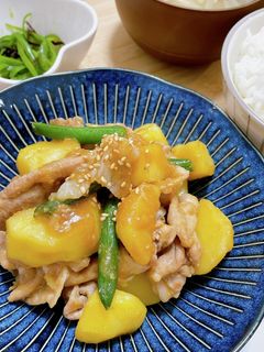 豚こまとじゃがいもの照り煮-レシピのメイン写真