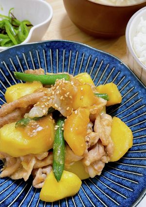 豚こまとじゃがいもの照り煮-レシピのメイン写真
