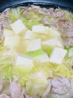 山盛り白菜のウチの簡単寄せ鍋-レシピのメイン写真