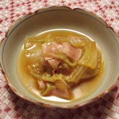 รูปของ 白菜とベーコンのうま煮