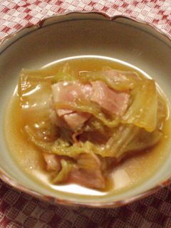 白菜とベーコンのうま煮-レシピのメイン写真