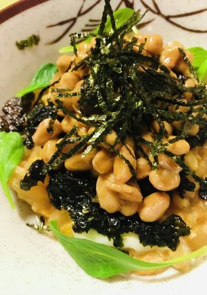 鍋の素活用●納豆トッピングの味噌雑炊-レシピのメイン写真