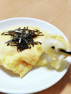ほっぺた落ちる♪白だし餅たまチーズ-レシピのメイン写真