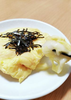 ほっぺた落ちる♪白だし餅たまチーズ-レシピのメイン写真