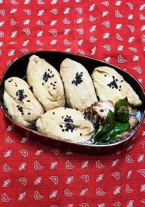 2023.1.18.いなり寿司娘弁当-レシピのメイン写真
