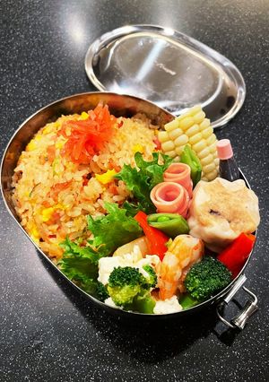 高校生弁当2023 1月19日チャーハン-レシピのメイン写真