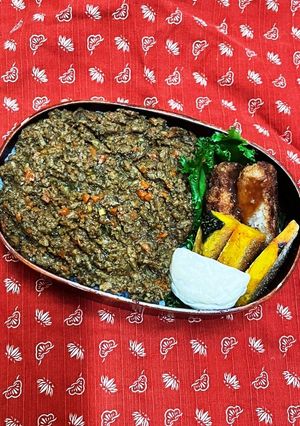 2023.1.19.ドライカレー娘弁当-レシピのメイン写真